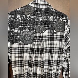 Liu Jo Monochrome Checkered Dress